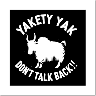 North Face Yak, Yak Yak Yak Posters and Art